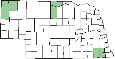 Pronghorn Clubtail map