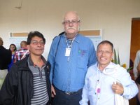 Gorky Valencia,  Jack Shuster y Germán Amat.