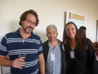 José Ricardo Mermudes, Enio Cano e Ingrid Mattos.