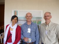 Daniela Oliva, Allan Gillogly y David Ward.