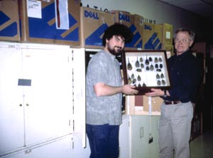 Brett Ratcliffe and Andrew Smith with dynastines