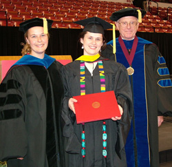 Julia Colby graduation